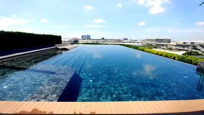 Condos for rent : 1Bed | 1Bath | BTS Pu Chao | 35sqm | THB 12,000/mo | Fl.23 — IDEO Sukhumvit 115 Bangkok