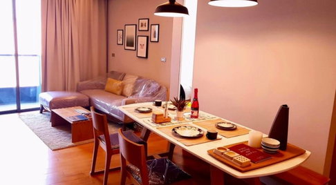 2Bed | 2Bath | BTS Phrom Phong | 55sqm | THB 50,000/mo | Fl.15 — The Lumpini 24 Bangkok
