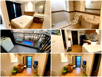 Condos for rent : 1Bed | 1Bath | MRT Phra Ram 9 | 31sqm | THB 13,000/mo | Fl.17 — Casa Condo Asoke-Dindaeng Bangkok