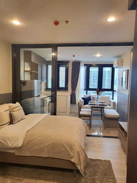 สตูดิโอ | 1 ห้องน้ำ | MRT Huai Khwang | 30 ตร.ม. | 25,000 บาท/เดือน | ชั้น 26 — Huai Khwang Market กรุงเทพฯ