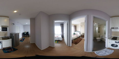 2Bed | 1Bath | BTS Phrom Phong | 36sqm | THB 12,000/mo | Fl.32 — The Emporio Place Bangkok