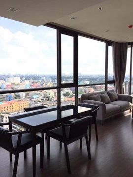 2 ห้องนอน | 2 ห้องน้ำ | BTS Phra Khanong | 61 ตร.ม. | 40,000 บาท/เดือน | ชั้น 16 — The Line Sukhumvit 71 กรุงเทพฯ