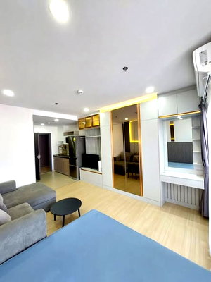 คอนโดให้เช่า : สตูดิโอ | 1 ห้องน้ำ | BTS Krung Thon Buri | 28 ตร.ม. | 13,000 บาท/เดือน | ชั้น 16 — Supalai Veranda Ramkhamhaeng กรุงเทพฯ