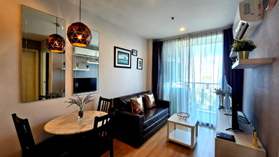Condos for rent : 1Bed | 1Bath | BTS On Nut | 32sqm | THB 15,000/mo | Fl.9 — Artemis Condo Sukhumvit 77 Bangkok