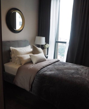 2Bed | 2Bath | BTS Ratchathewi | 60sqm | THB 50,000/mo | Fl.20 — The Line Ratchathewi Bangkok