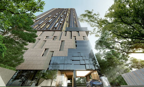 1Bed | 1Bath | BTS Thong Lo | 34sqm | THB 22,000/mo | Fl.33 — Oka Haus Sukhumvit 36 Bangkok