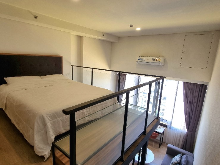 picture New unit for rent! Siamese 87 Condo (Ramada Residence),Duplex 40 sq.m., near BTS On Nut. - 1/11