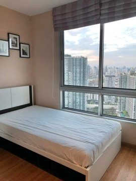 2Bed | 2Bath | BTS On Nut | 58sqm | THB 25,000/mo | Fl.34 — The Base Sukhumvit 77 Bangkok