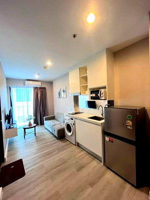 คอนโดให้เช่า : 1 ห้องนอน | 1 ห้องน้ำ | BTS Udom Suk | 33 ตร.ม. | 18,000 บาท/เดือน | ชั้น 6 — The Sky Sukhumvit กรุงเทพฯ
