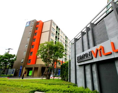คอนโดให้เช่า : 2 ห้องนอน | 1 ห้องน้ำ | MRT Bang O | 35 ตร.ม. | 15,000 บาท/เดือน | ชั้น 34 — Lumpini Ville Sukhumvit 76 - Bearing กรุงเทพฯ