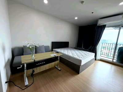 คอนโดให้เช่า : 1 ห้องนอน | 1 ห้องน้ำ | BTS Pu Chao | 29 ตร.ม. | 10,000 บาท/เดือน | ชั้น 21 — Supalai Veranda Sukhumvit 117 กรุงเทพฯ