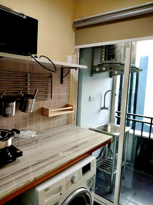 คอนโดให้เช่า : 1 ห้องนอน | 1 ห้องน้ำ | BTS On Nut | 28 ตร.ม. | 11,000 บาท/เดือน | ชั้น 8 — Regent Home Sukhumvit 81 กรุงเทพฯ