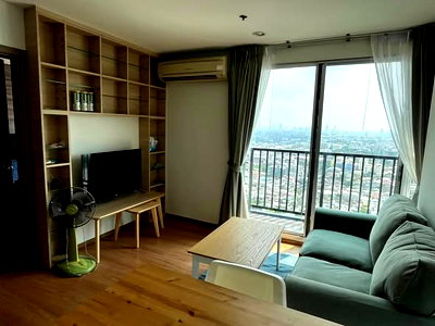 คอนโดให้เช่า : 1 ห้องนอน | 1 ห้องน้ำ | BTS On Nut | 36 ตร.ม. | 17,000 บาท/เดือน | ชั้น 29 — The Base Sukhumvit 77 กรุงเทพฯ