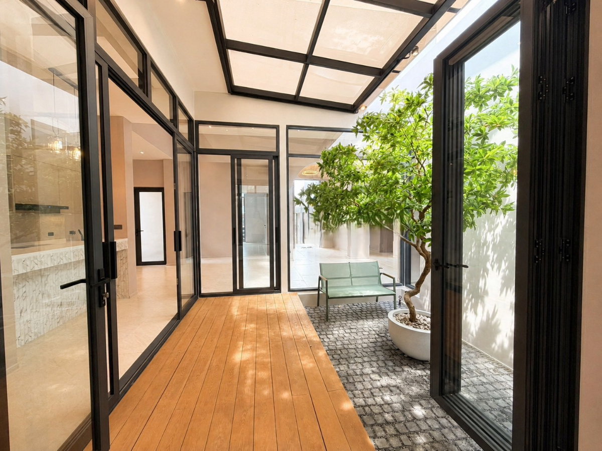 รูป R447 🏡 บ้านเดี่ยวสร้างใหม่ ชั้นเดียว | นวมินทร์ 24 อยู่สบายทุกวัย ไม่ต้องขึ้นลงบันได เพียง 15.15 ล้านเท่านั้น - รูปที่ 21/28