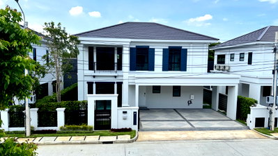 Houses for rent Bangkok : 🏡#MT2609_040🏡 💥Urgent! Guaranteed availability—click fast before it's gone!‼️ For Rent 90k. 🔥Setthasiri Don Mueang Project.