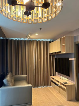 2Bed | 1Bath | BTS Bang Na | 47sqm | THB 24,000/mo | Fl.29 — Ideo O2 Bangkok