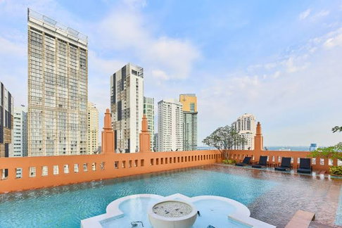 2 ห้องนอน | 2 ห้องน้ำ | BTS Phrom Phong | 90 ตร.ม. | 65,000 บาท/เดือน | ชั้น 10 — Aguston Sukhumvit 22 กรุงเทพฯ