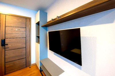 คอนโดให้เช่า : 1 ห้องนอน | 1 ห้องน้ำ | BTS Si Bearing | 29 ตร.ม. | 12,000 บาท/เดือน | ชั้น 3 — The Cube Loft Srinakari กรุงเทพฯ
