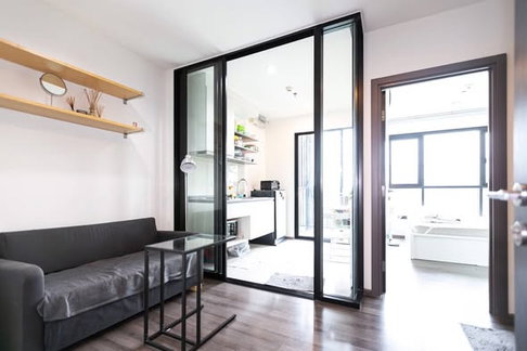 1 ห้องนอน | 1 ห้องน้ำ | BTS Phra Khanong | 30 ตร.ม. | 12,000 บาท/เดือน | ชั้น 6 — Base Park West By Sansiri กรุงเทพฯ