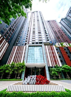 Condos for rent : 2Bed | 2Bath | ARL Makkasan | 65sqm | THB 49,000/mo | Fl.15 — Life Asoke Hype Bangkok