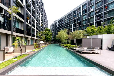 คอนโดให้เช่า : 1 ห้องนอน | 1 ห้องน้ำ | MRT Si Lom | 31 ตร.ม. | 7,000 บาท/เดือน | ชั้น 7 — A Space Sukhumvit 77 กรุงเทพฯ