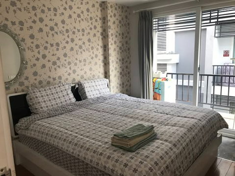 2Bed | 1Bath | MRT Lat Phrao | 50sqm | THB 16,000/mo | Fl.8 — Ables Condo Bangkok