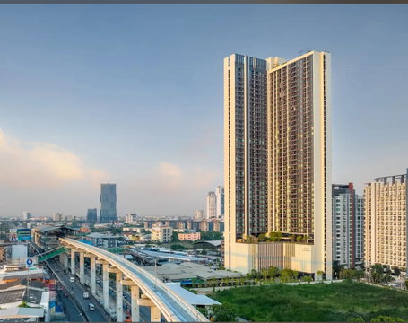 1 ห้องนอน | 1 ห้องน้ำ | BTS Sala Daeng | 30 ตร.ม. | 12,000 บาท/เดือน | ชั้น 24 — NUE Noble Srinakarin Lasalle กรุงเทพฯ