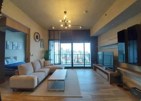 2Bed | 2Bath | MRT Phetchaburi | 86sqm | THB 75,000/mo | Fl.20 — The Lofts Asoke Bangkok