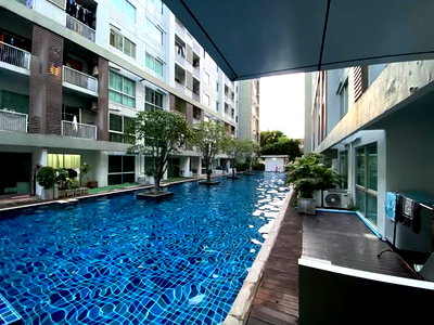 คอนโดให้เช่า : 1 ห้องนอน | 1 ห้องน้ำ | MRT Phra Ram 9 | 35 ตร.ม. | 15,000 บาท/เดือน | ชั้น 6 — A Space Asoke-Ratchada กรุงเทพฯ