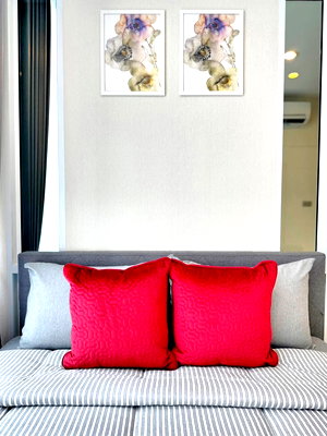 Condos for rent : 1Bed | 1Bath | BTS Udom Suk | 35sqm | THB 15,000/mo | Fl.4 — The Sky Sukhumvit Bangkok