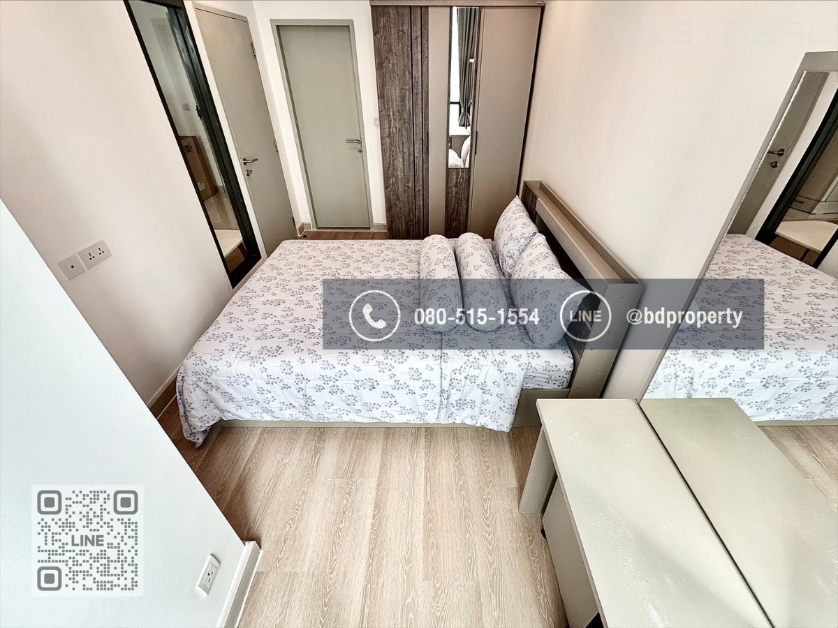รูป Bestdeal ให้เช่า 1 ห้องนอน 31ตรม.ราคา 16,000/เดือนเท่านั้น เฟอร์นิเจอร์และเครื่องใช้ไฟฟ้าครบ“IDEO MOBI RAMA 9” ใกล้MRT และ เซ็นทรัลพระราม 9 - รูปที่ 12/16