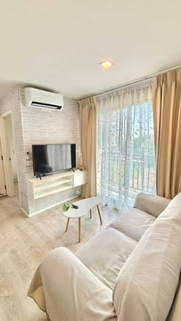 2Bed | 1Bath | BTS Bearing | 32sqm | THB 14,000/mo | Fl.6 — Pause Sukhumvit 103 Bangkok