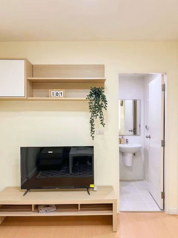 รูป 💮ให้เช่าคอนโด I Condo Sukhumvit 105 ใกล้ MRT ศรีลาซาล 31 ตรม.ห้องสวย มีเครื่องซักผ้า เช่าเพียง 8500- - รูปที่ 14/17