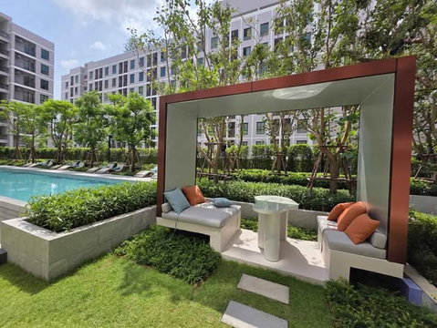 1Bed | 1Bath | BTS Bang Chak | 27sqm | THB 11,000/mo | Fl.5 — Good Day Condo Bangkok