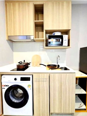 Condos for rent : Studio | 1Bath | MRT Sai Ma | 26sqm | THB 20,000/mo | Fl.11 — Life Rama 4 - Asoke Bangkok
