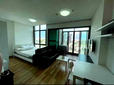 Condos for rent : 1Bed | 1Bath | BTS Udom Suk | 27sqm | THB 12,000/mo | Fl.15 — Ideo Blucove Sukhumvit Bangkok