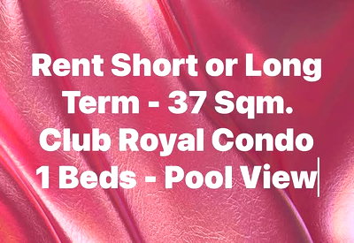 คอนโดให้เช่า : 1 ห้องนอน | 1 ห้องน้ำ | MRT Bang O | 37 ตร.ม. | 12,000 บาท/เดือน | ชั้น 2 — Royal Condominium กรุงเทพฯ