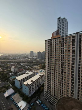 1Bed | 1Bath | BTS On Nut | 32sqm | THB 22,000/mo | Fl.24 — Aspire Onnut Station Bangkok