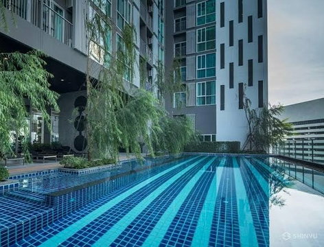 2 ห้องนอน | 2 ห้องน้ำ | MRT Thailand Cultural | 47 ตร.ม. | 30,000 บาท/เดือน | ชั้น 19 — Noble Revolve Ratchada กรุงเทพฯ