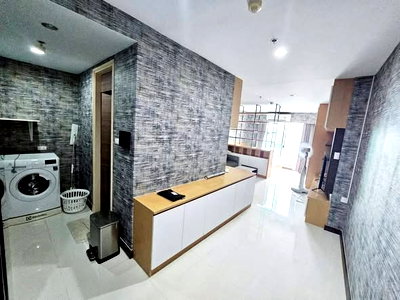 คอนโดให้เช่า : สตูดิโอ | 1 ห้องน้ำ | MRT Khlong Toei | 43 ตร.ม. | 18,000 บาท/เดือน | ชั้น 28 — Supalai Prima Riva กรุงเทพฯ