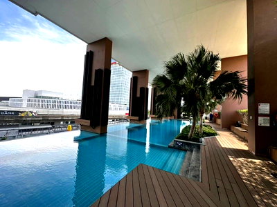 คอนโดให้เช่า : 1 ห้องนอน | 1 ห้องน้ำ | BTS Bang Na | 33 ตร.ม. | 13,000 บาท/เดือน | ชั้น 23 — The Coast Bangkok กรุงเทพฯ