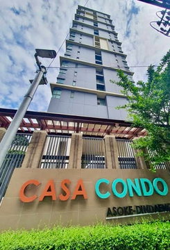 1 ห้องนอน | 1 ห้องน้ำ | MRT Phra Ram 9 | 27 ตร.ม. | 12,000 บาท/เดือน | ชั้น 14 — Casa Condo Asoke-Dindaeng กรุงเทพฯ