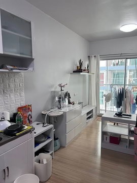 1Bed | 1Bath | MRT Phra Ram 9 | 35sqm | THB 10,000/mo | Fl.4 — A Space Asoke-Ratchada Bangkok