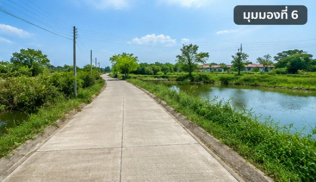 รูป ใกล้รพ.บางไทร 1 กม CJ MORE บางไทร 900 ม. อยุธยา พื้นที่เกือบไร่ 3 งาน 59 ตร.ว.  ที่ดินแปลงสวย ใกล้แม่น้ำเจ้าพระยา - รูปที่ 5/8
