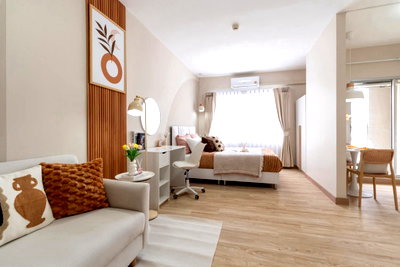 ขายคอนโด : ME2500536 คอนโดราคาดี Plum Condo สามัคคี ใกล้ MRT สายสีชมพู สถานีสามัคคี