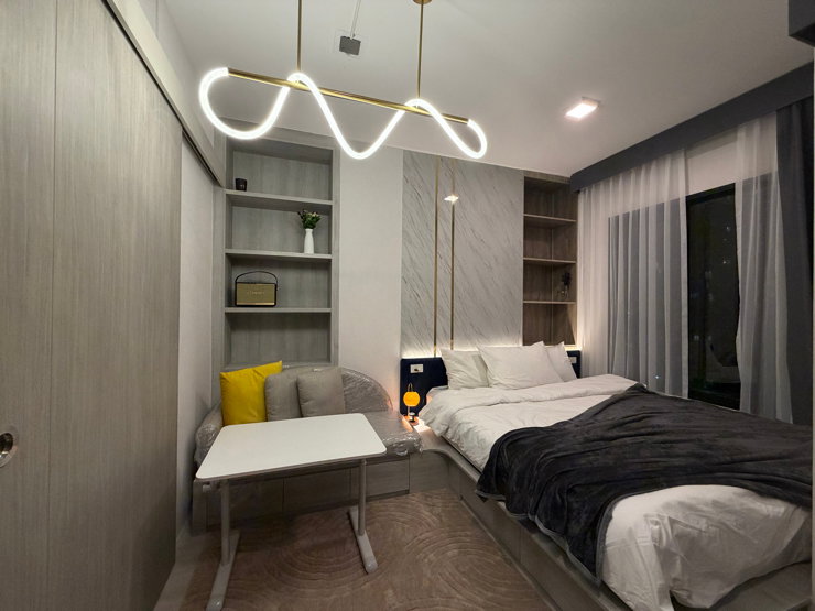รูป ห้องแต่งใหม่ พร้อม ย้ายเข้าอยู่ Cobe รัชดา - พระราม 9 เพียง 17,000/month - รูปที่ 11/28