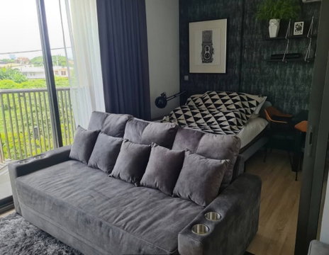 1Bed | 1Bath | BTS On Nut | 37sqm | THB 22,000/mo | Fl.3 — Kawa Haus Bangkok