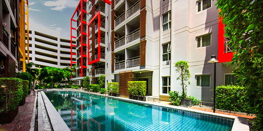 รูปภาพ 2 ห้องนอน | 1 ห้องน้ำ | BTS Punnawithi | 59 ตร.ม. | 15,000 บาท/เดือน | ชั้น 1 — Escape Sukhumvit 101/1 กรุงเทพฯ