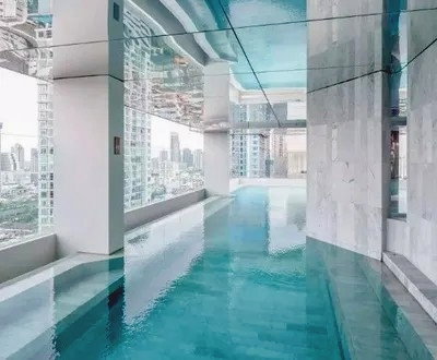 2Bed | 1Bath | MRT Sam Yan | 47sqm | THB 35,000/mo | Fl.9 — Chapter Chula-Samyan Bangkok