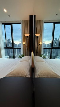 1Bed | 1Bath | MRT Phra Ram 9 | 30.2sqm | THB 24,000/mo | Fl.31 — Nue District R9 Bangkok